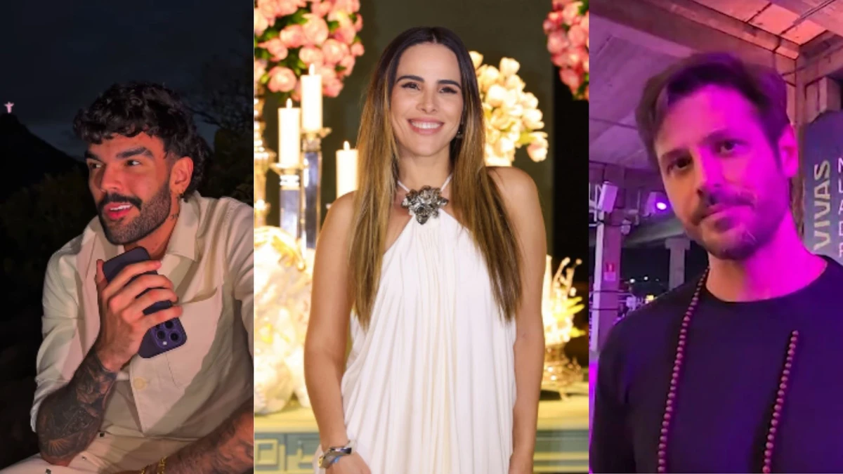 Luan Pereira, Wanessa Camargo e Dado Dolabella