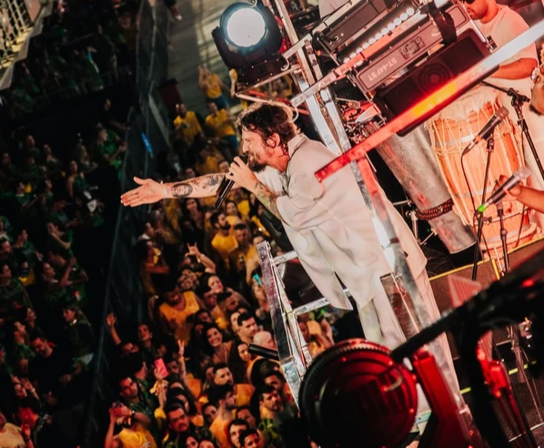 Saulo Fernandes no Vital 2025. Crédito: Monique Janutt/Vital