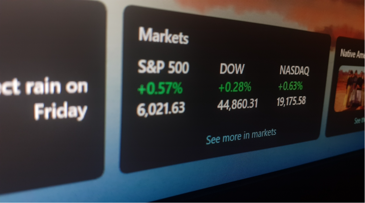 Índice S&P 500, composto pelas 500 empresas mais valiosas negociadas nos EUA. Crédito: Shutterstock