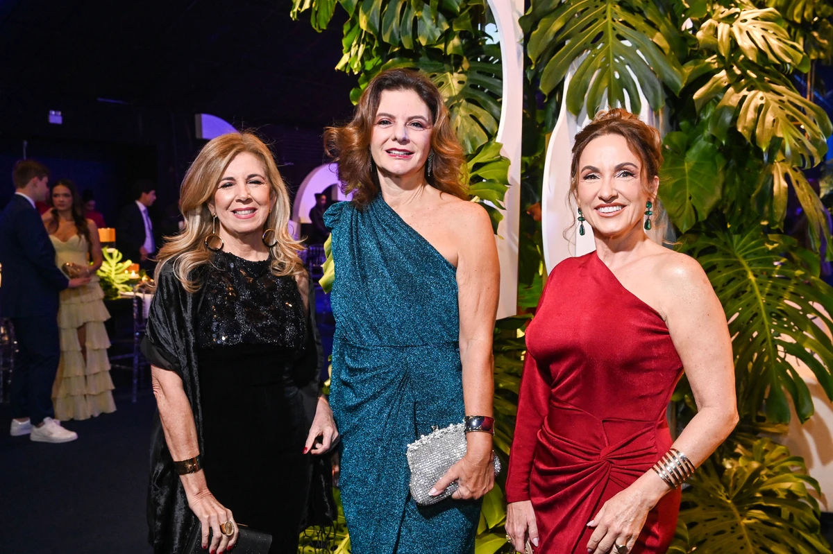 Claudia Louzada, Denize Abaurre e Rogeria Machado