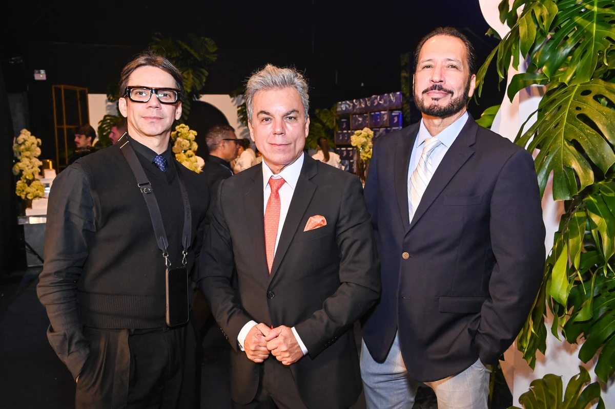 Leo Davel, Ivan Aguilar e Wesley Sathler