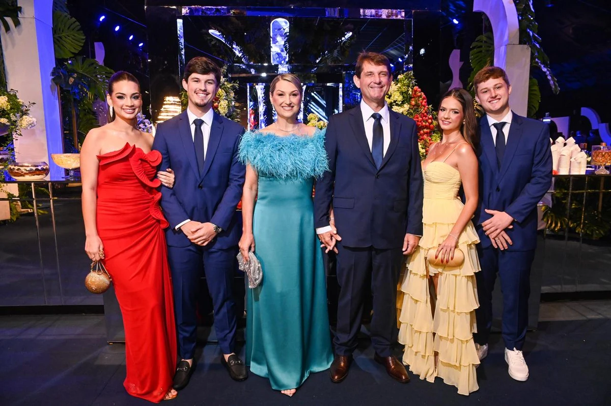 Maria Luiza Capdeville, Andressa e José Luiz Nunes, Maria Sophia Paulin 