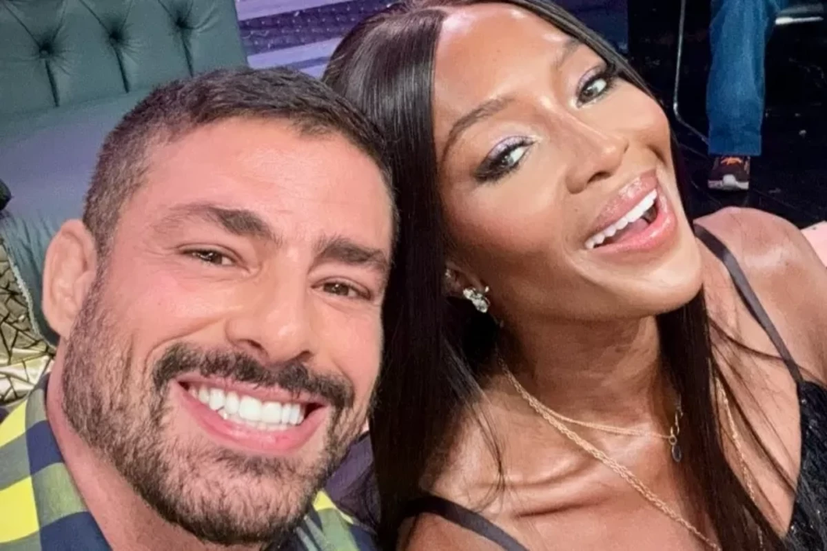 Naomi Campbell fala sobre passado em comum com Cauã Reymond