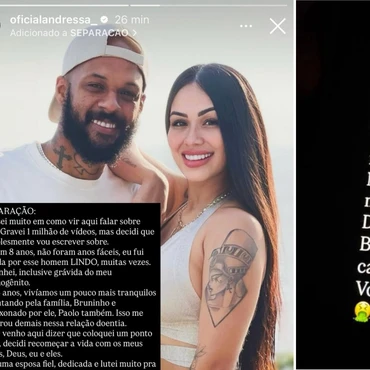Imagem - Esposa de jogador do Rio Branco expõe traições e anuncia separação