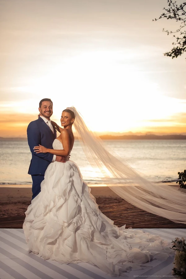 A ginecologista Yara Trigo e o publicitário Gustavo Coelho