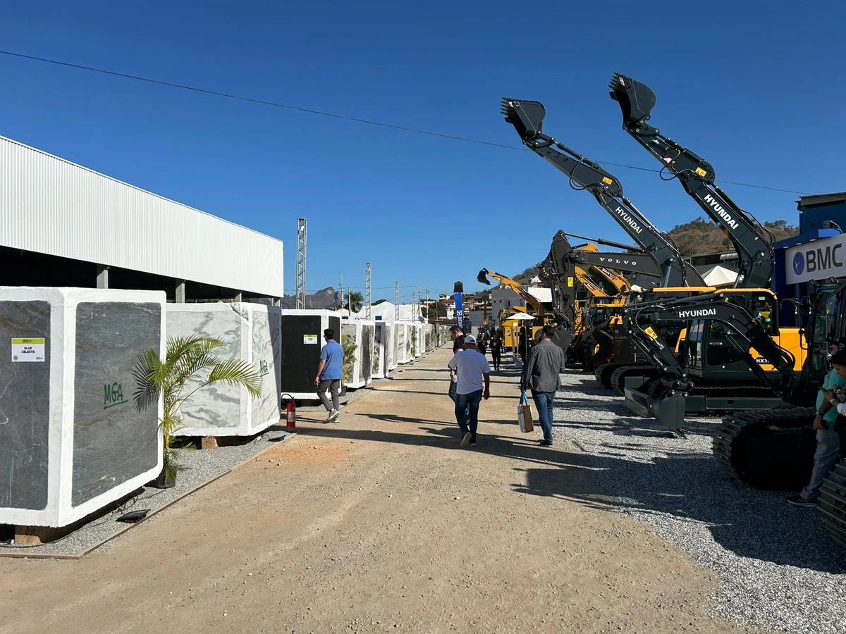 Cachoeiro Stone Fair, evento onde foi anunciado valor do auxílio do governo do ES a empresas pós-tarifaço de Trump
