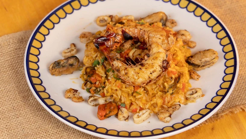 Arroz-de-camarão-do-restaurante-ceu-e-mar