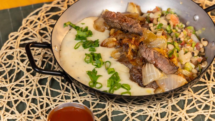 Carne-de-sol-do-restaurante-Estalagem-Vila-Tania-em-itaunas