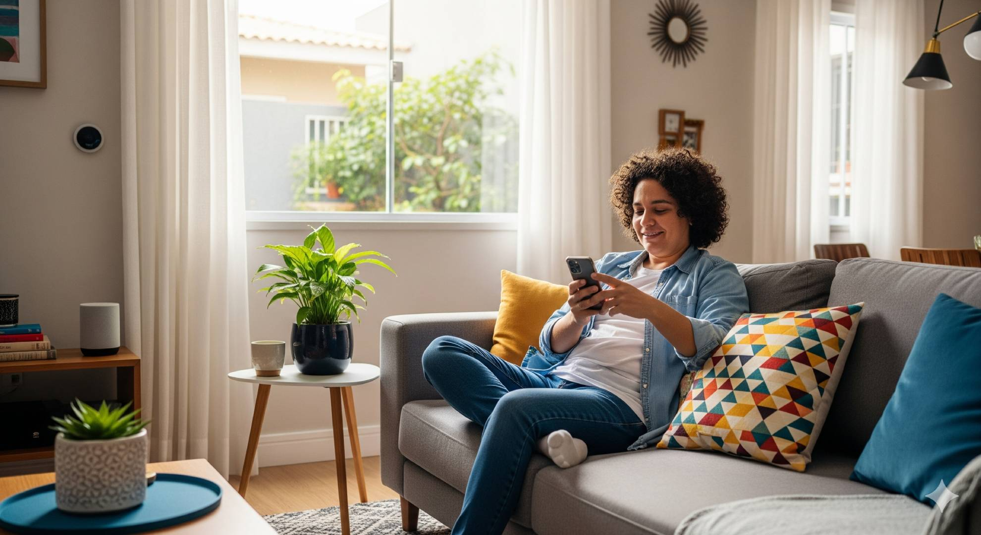 Do controle por voz aos sensores de movimento: dispositivos inteligentes que transformam qualquer casa em uma smart. Crédito: Inteligência Artificial