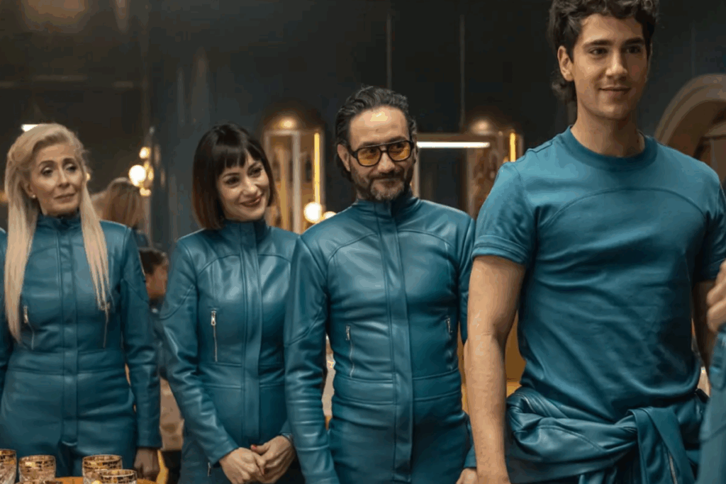 Em “O Refúgio Atômico”, tensões e privilégios se revelam quando o colapso do mundo leva à reclusão forçada (Imagem: Reprodução digital | Netflix)