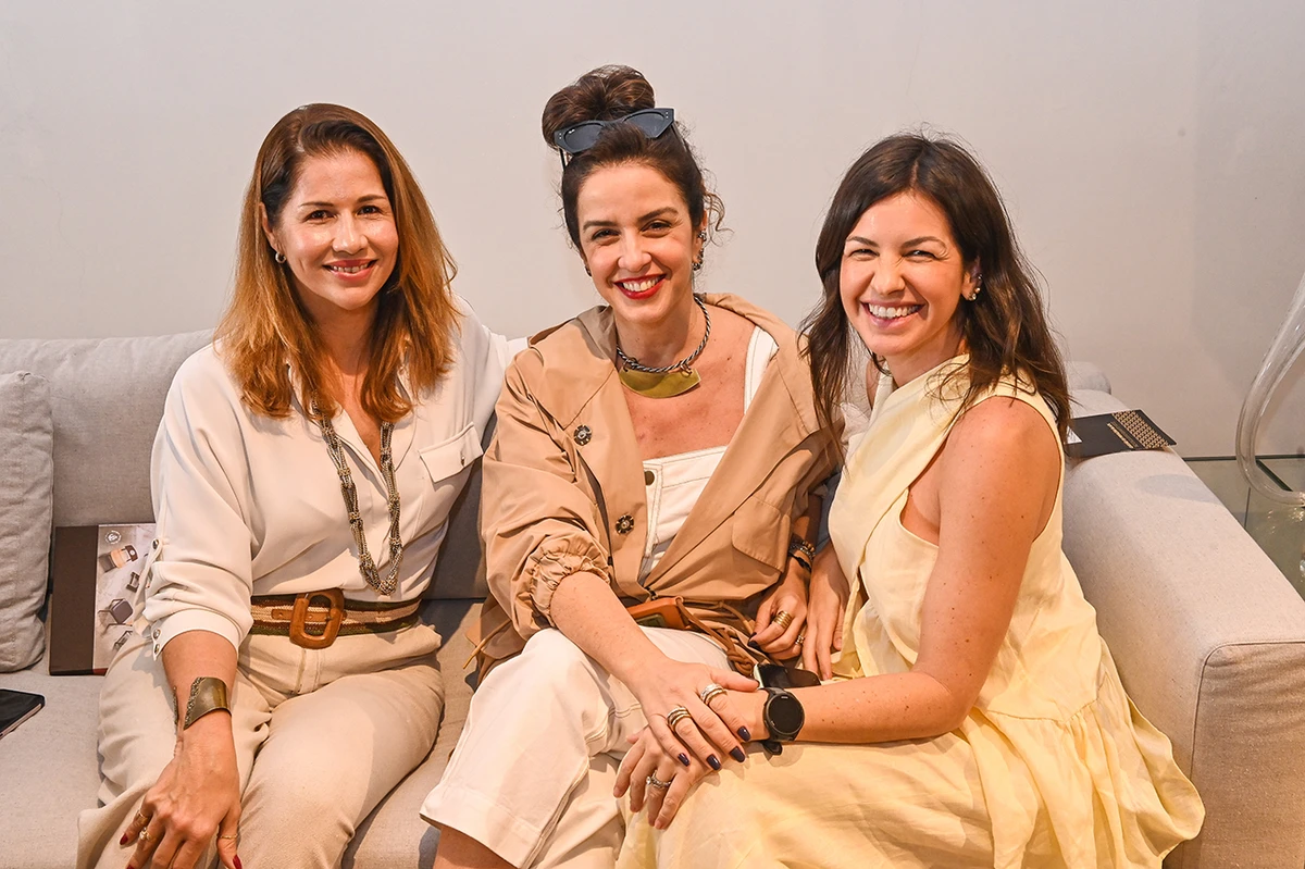 Marcia Paolielo, Georgia Mendonça e Bebel Tinoco