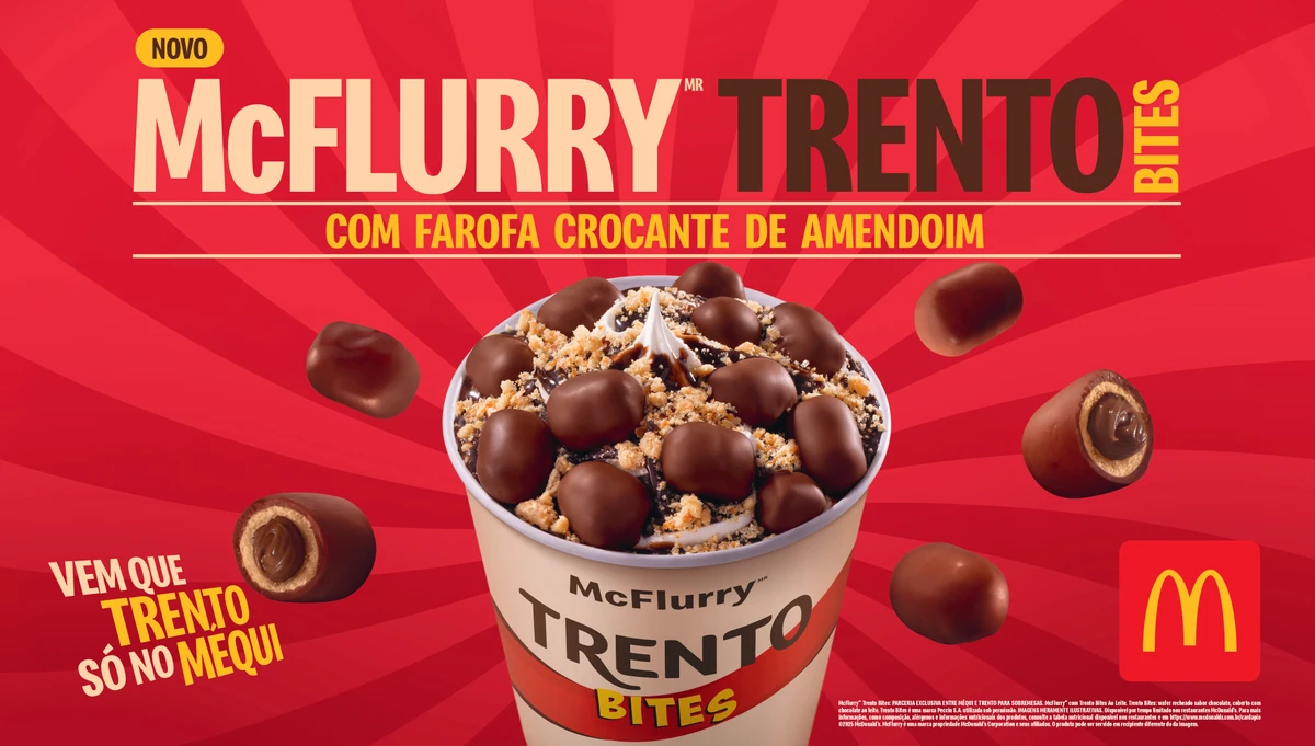 Méqui tem McFlurry com Trento Bites