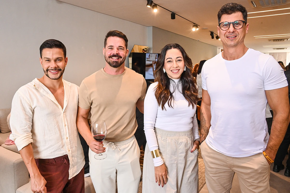 Regilano Dornellas, Oberdam Bartocci, Priscila Maciel e Christian Vieira