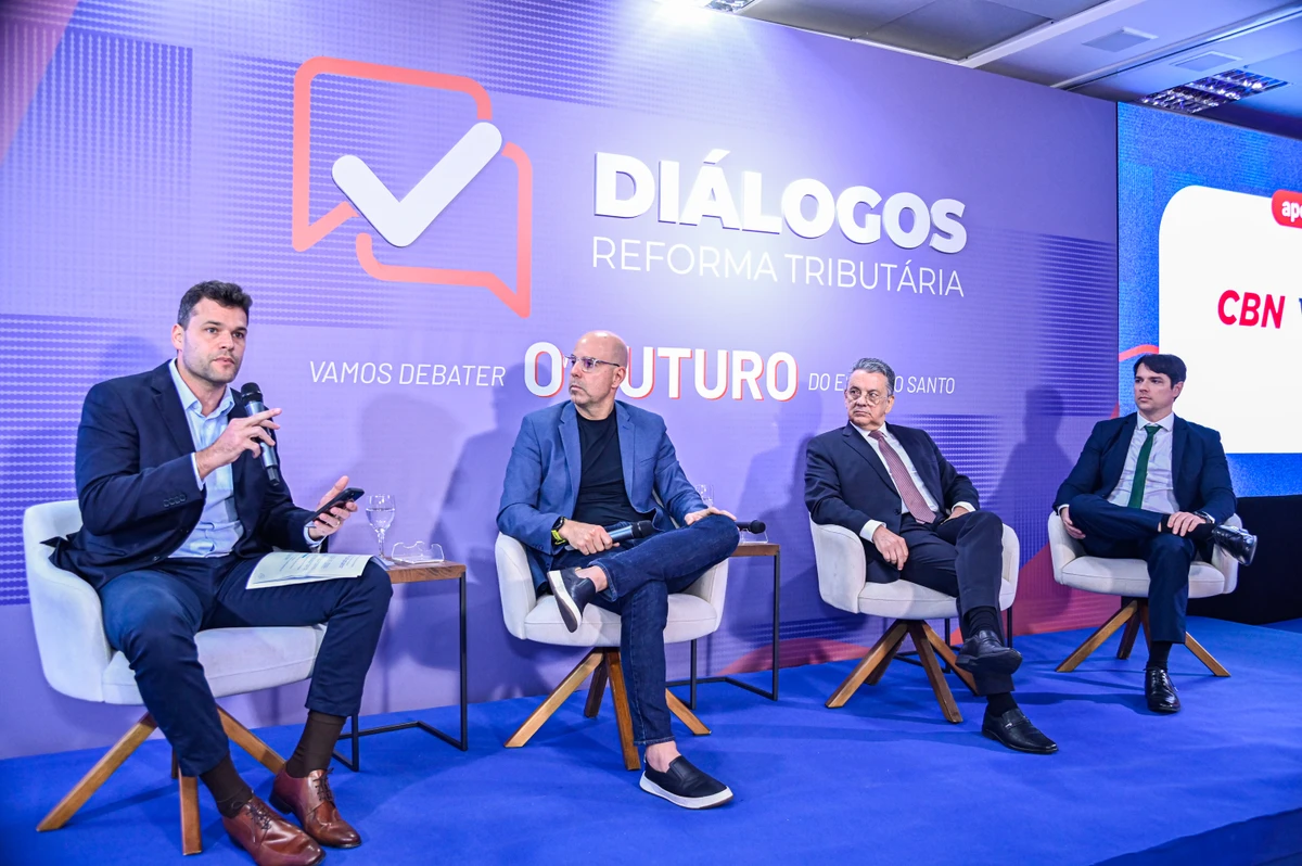 Tema do painel “Diálogos”, a reforma tributária pode beneficiar setores estratégicos e a economia do Espírito Santo, mas também acende alertas para empresários capixabas.