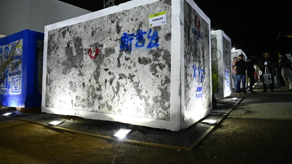 A Cachoeiro Stone Fair vai até esta sexta-feira (29). Diante do tarifaço imposto pelos Estados Unidos, evento tem como foco vendas para o mercado interno