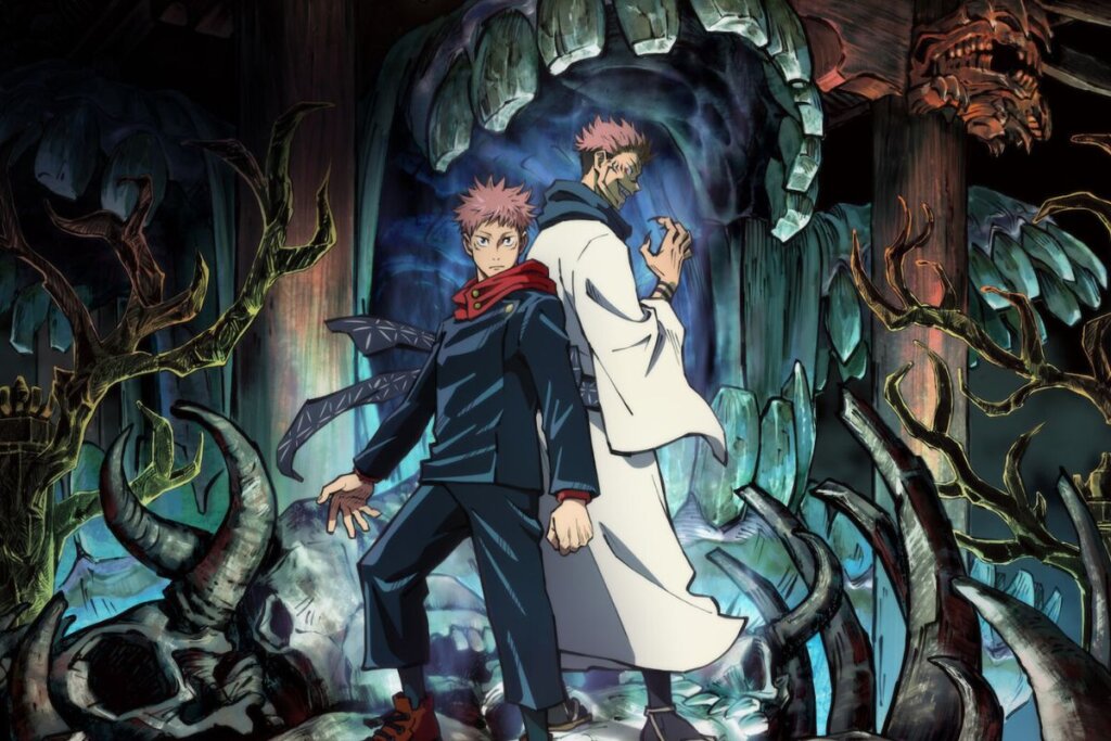 “Jujutsu Kaisen” acompanha a história de um estudante do ensino médio que passa a integrar uma organização secreta de feiticeiros (Imagem: Reprodução digital | MAPPA)