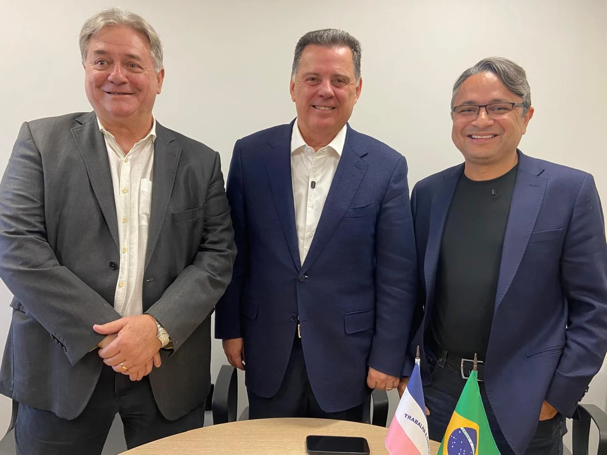 Luiz Paulo Vellozo Lucas, Marconi Perillo e Vandinho Leite