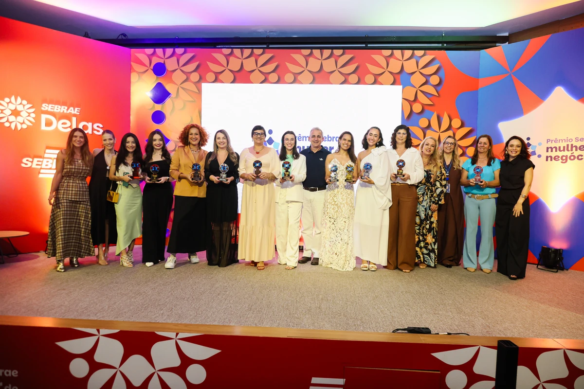 Vencedoras do Prêmio Sebrae Mulher de Negócios
