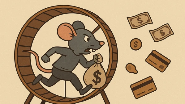 Descubra como sair do ciclo de trabalhar, pagar boletos e nunca conquistar a independência financeira, sem cair nas armadilhas do consumo e da renda ilusória