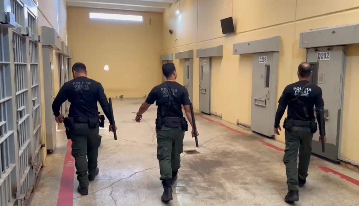 Agentes já estão utilizando as câmeras nas unidades prisionais capixabas