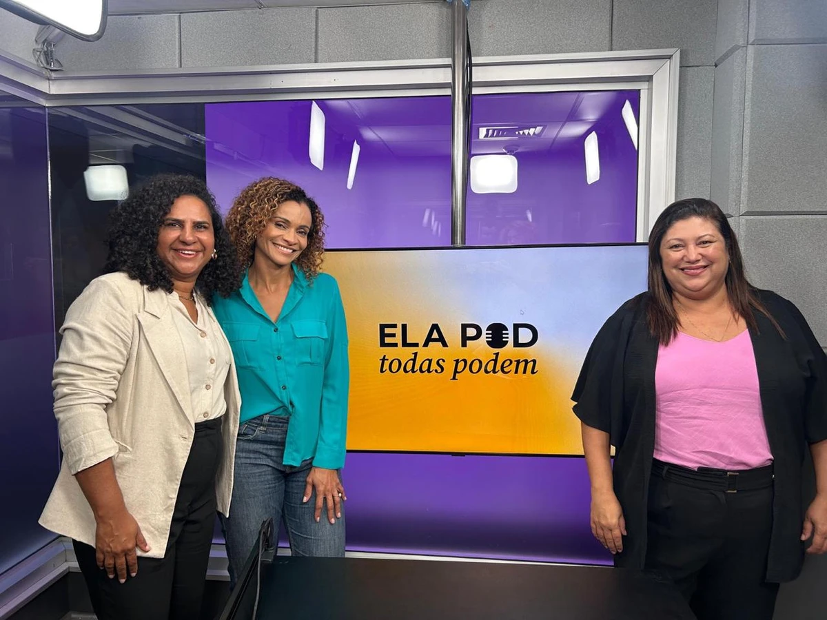 Da esquerda para direita: Jacqueline Moraes, Dani Carla e Elaine Silva.