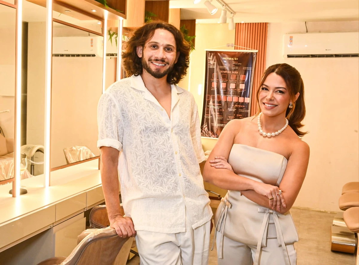 Dali Gouvea e Geisson Ferraski