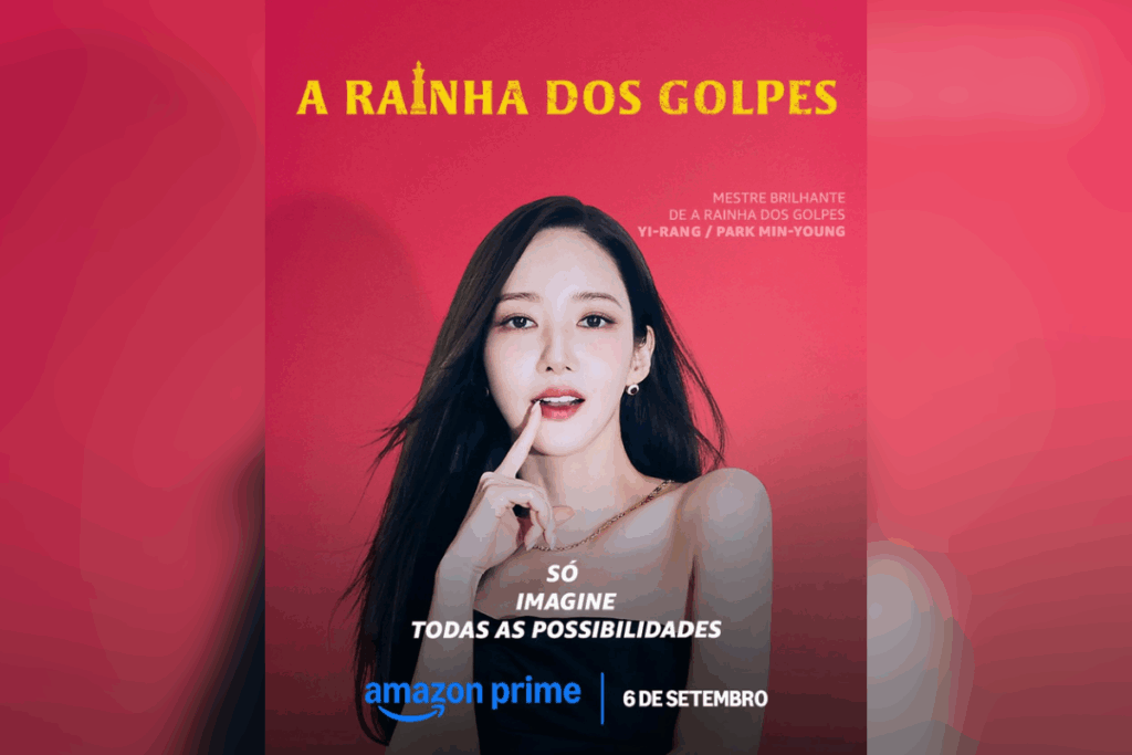 A série “A Rainha dos Golpes” apresenta Park Min-young em um grupo de vigaristas que aplica golpes em pessoas de moral duvidosa (Imagem: Reprodução digital | Amazon Prime Video)