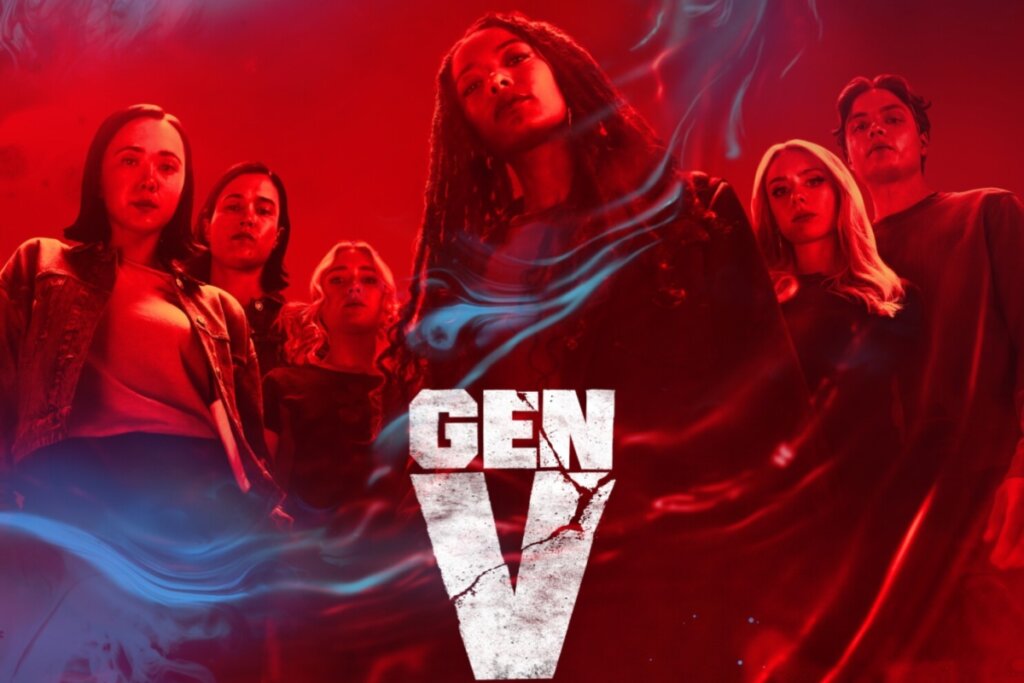 Na segunda temporada de “Gen V”, novos heróis testam seus limites em meio a competições perigosas e intrigas (Imagem: Reprodução digital | Amazon Prime Video)
