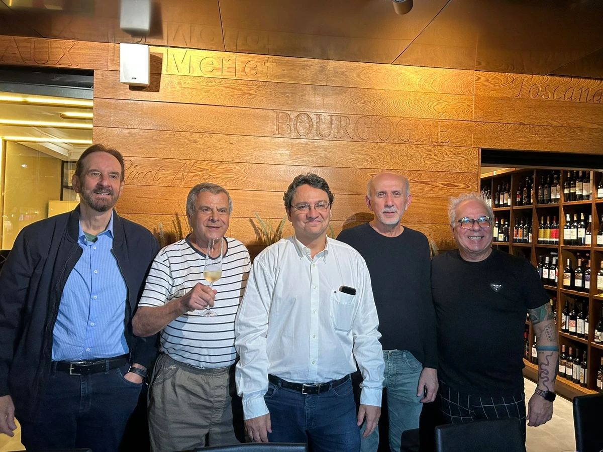 José Roberto Podestá, Roberto Serpa, Marcelo Copello, Jesse Tabachi e Marcelo Netto