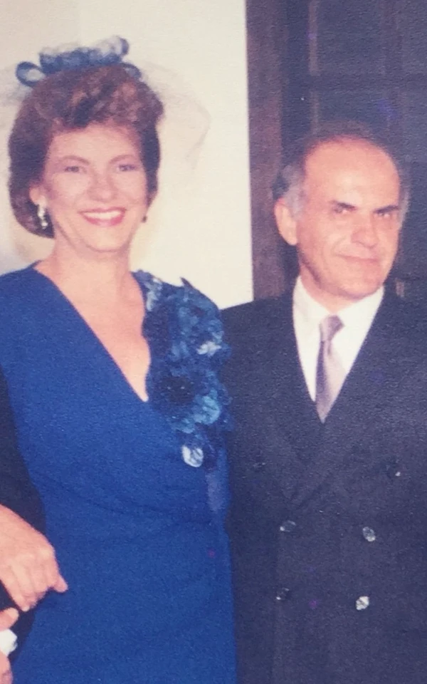 Sônia e o marido, jornalista Marílio Cabral por Acervo pessoal | Manoela Cabral