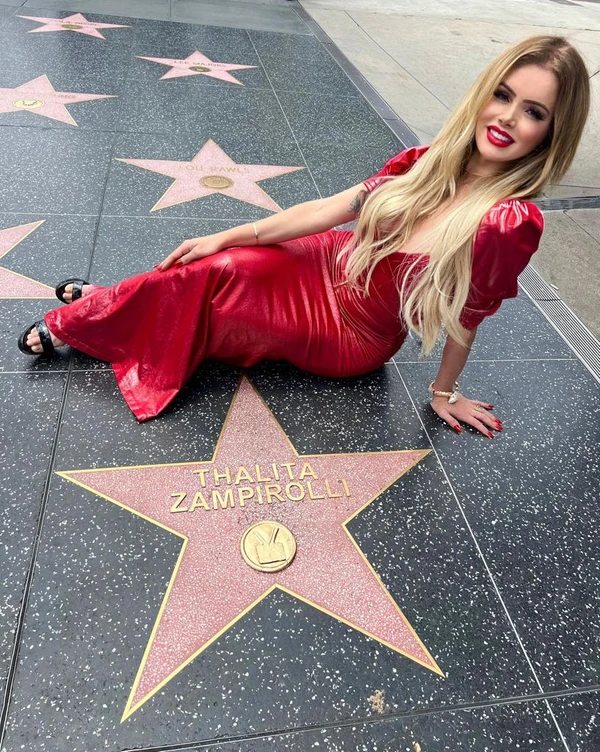 Thalita Zampirolli em Hollywood