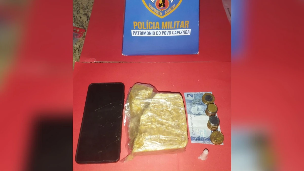 Homem  é preso com crack após cerco policial  na  BR 101 em Mimoso do Sul