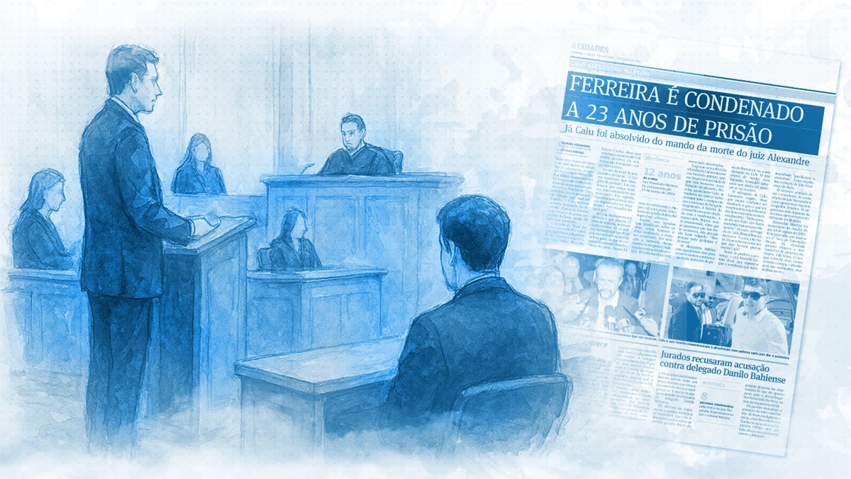 júri ferreira e  calu