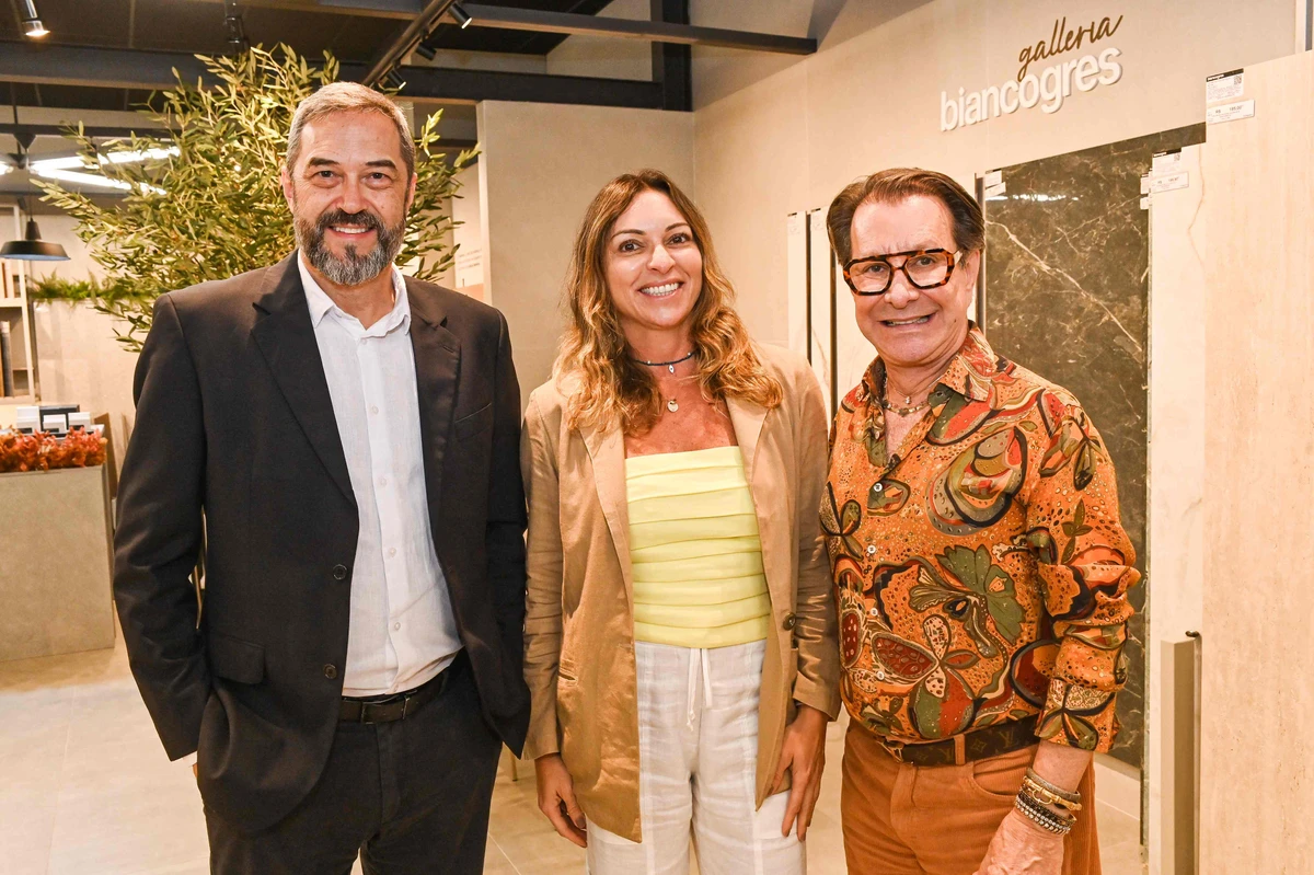 Alexandre Luz, Leticia Finamore e Paulo Sergio Rabelo