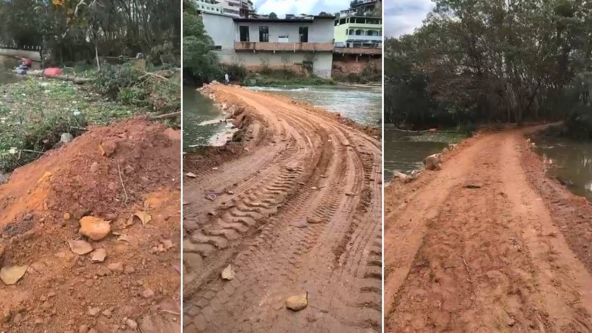 Aterro teria sido realizado mesmo com pedido negado pela Agersa