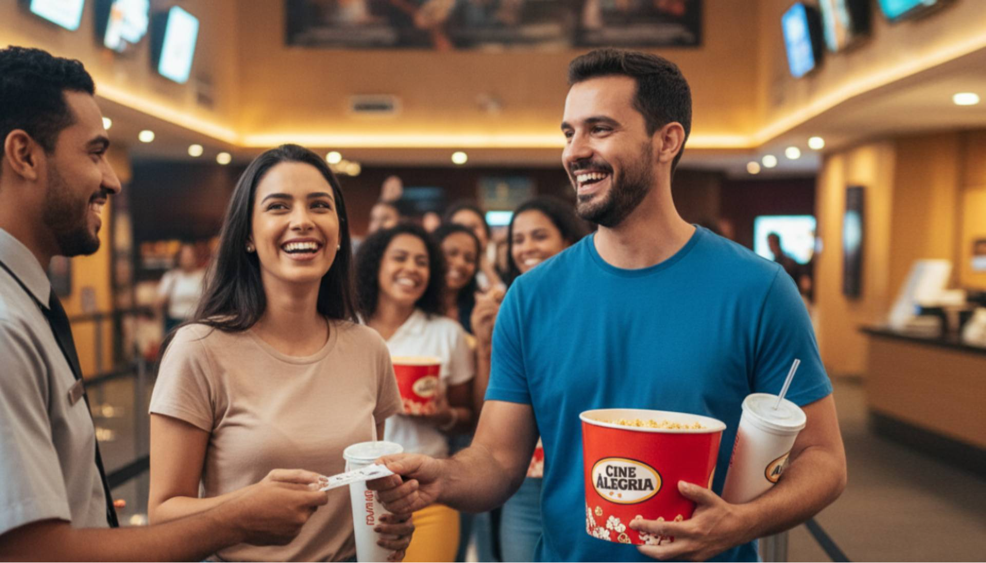 Assinantes do Clube A Gazeta têm descontos em cinemas da Grande Vitória, transformando o cinema em programa acessível o ano todo. Crédito: Gerado por IA