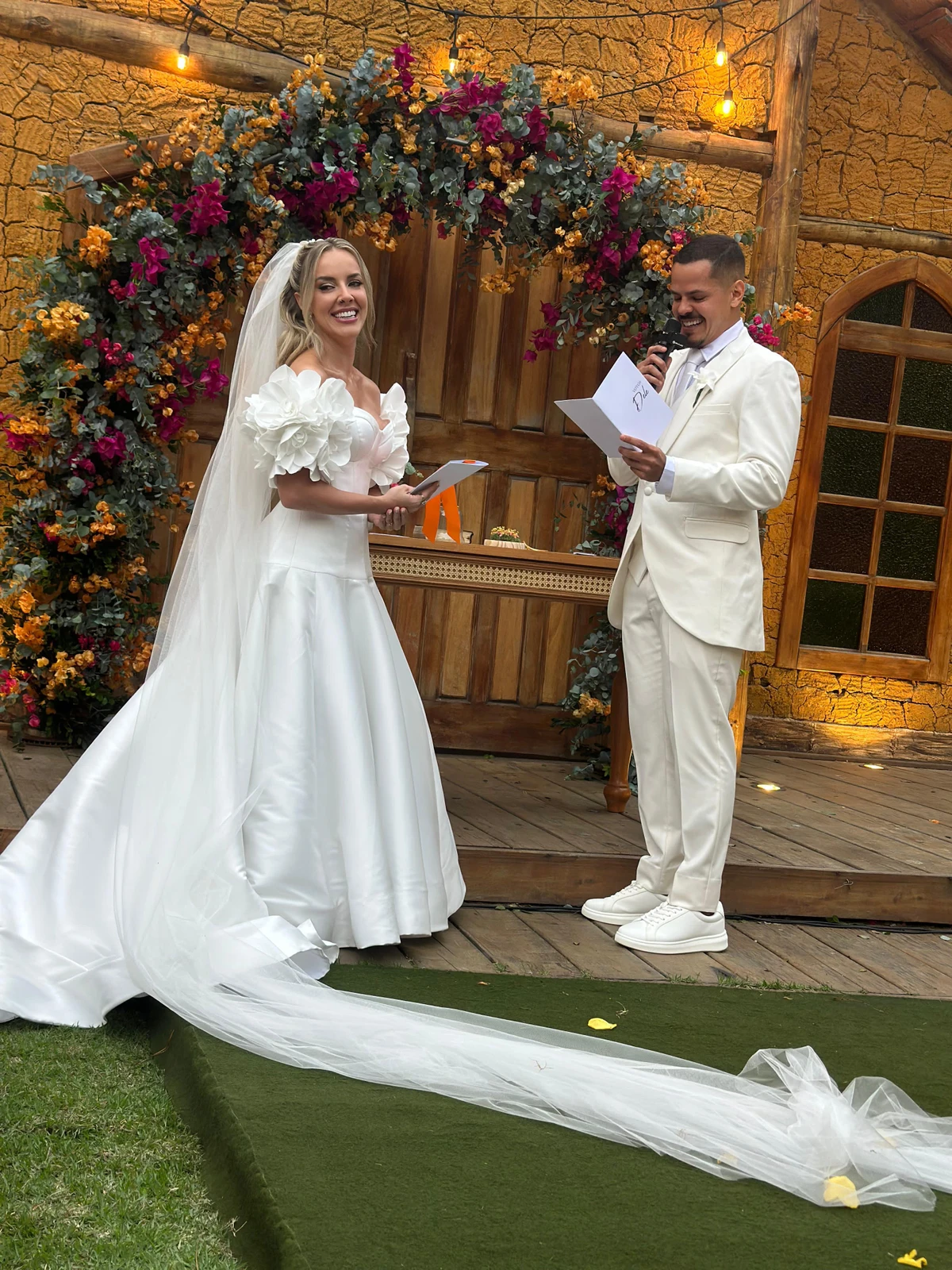 Casamento de Marcella Scaramella e Ramon Alves