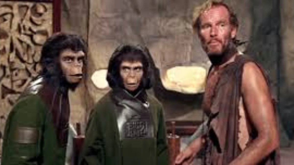 Em ‘Planeta dos Macacos’, o astronauta George Taylor cerá os papéis de predador e presa de inverterem