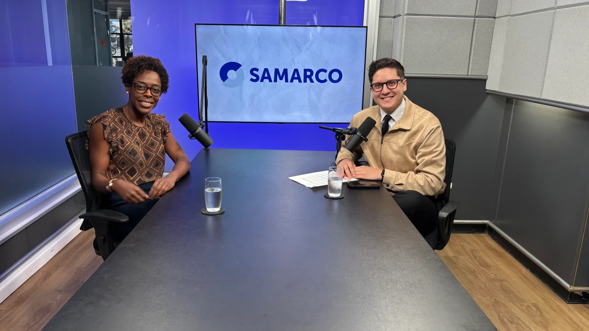 Rosane Santos e Douglas Motta no novo episódio do EstúdioCast