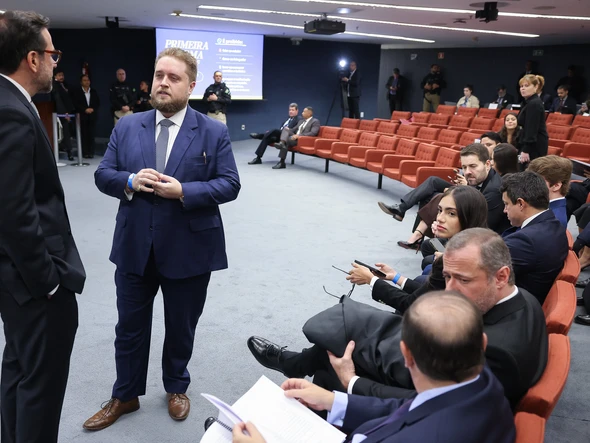 Primeiro dia de julgamento do ex-presidente Jair Bolsonaro (PL) e mais 7 réus no STF por trama golpista por Antonio Augusto/ STF