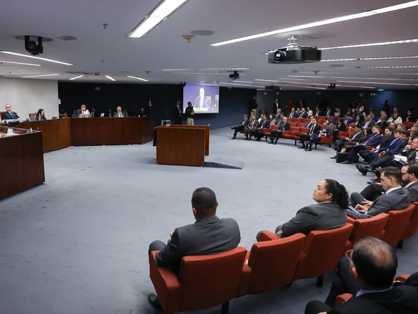 Primeiro dia de julgamento do ex-presidente Jair Bolsonaro (PL) e mais 7 réus no STF por trama golpista por Antonio Augusto/ STF