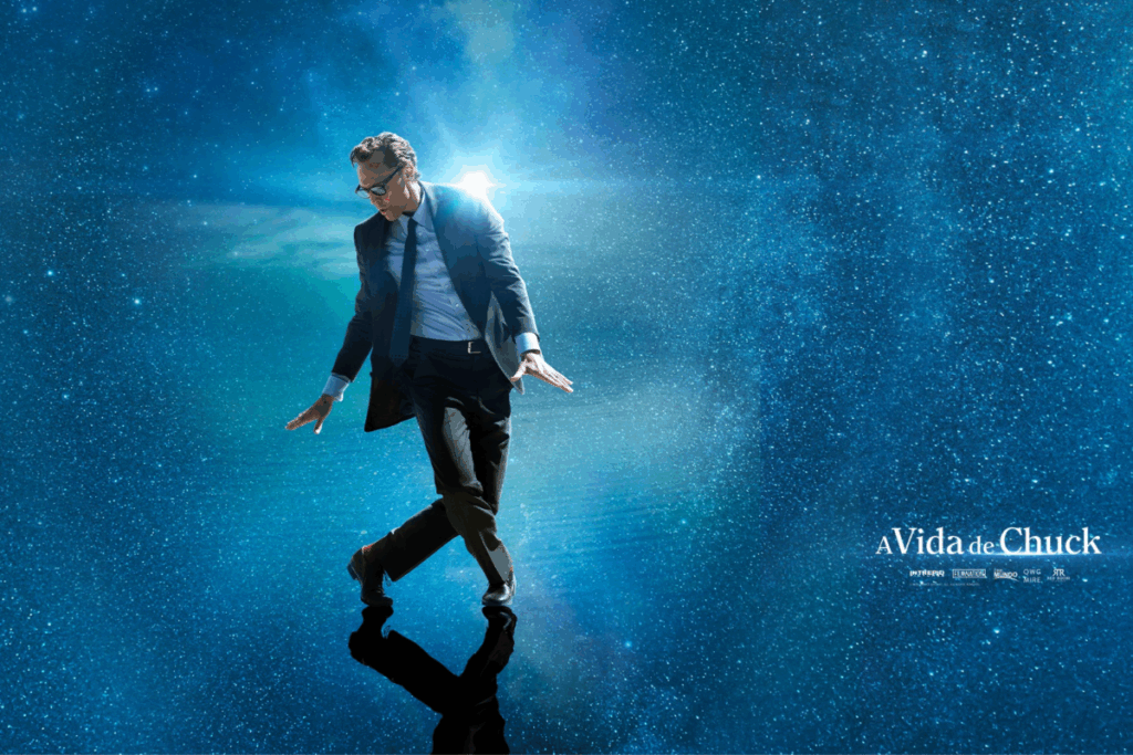 &#8220;A Vida de Chuck&#8221; explora a trajetória de um homem em narrativa contada de trás para frente (Imagem: Reprodução digital | Diamond Films)