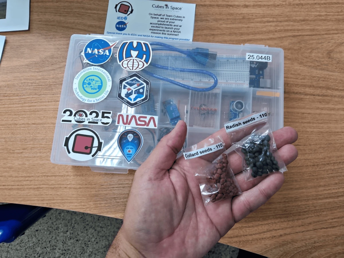 Estudante da rede estadual do ES representa o Brasil em projeto lançado pela Nasa
