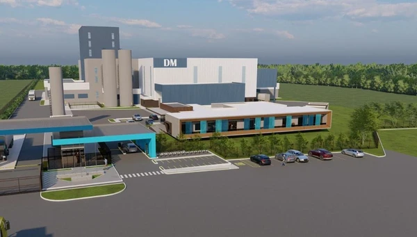 Fábrica da DM Descafeinados em Sooretama