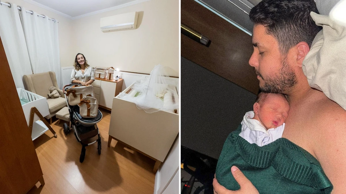 Família Teixeira com a chegada de Alexandre por Arquivo Pessoal