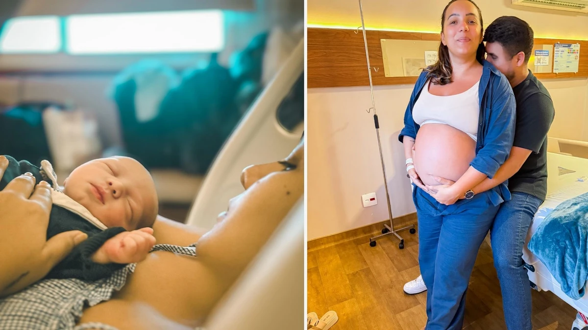 Família Teixeira com a chegada de Alexandre por Arquivo Pessoal