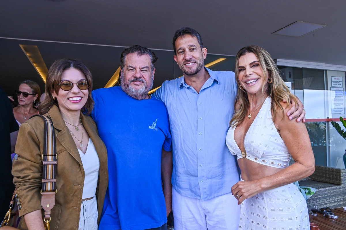 Lucimar e Arlindo Soares, Sandro e Jacqueline Pretti