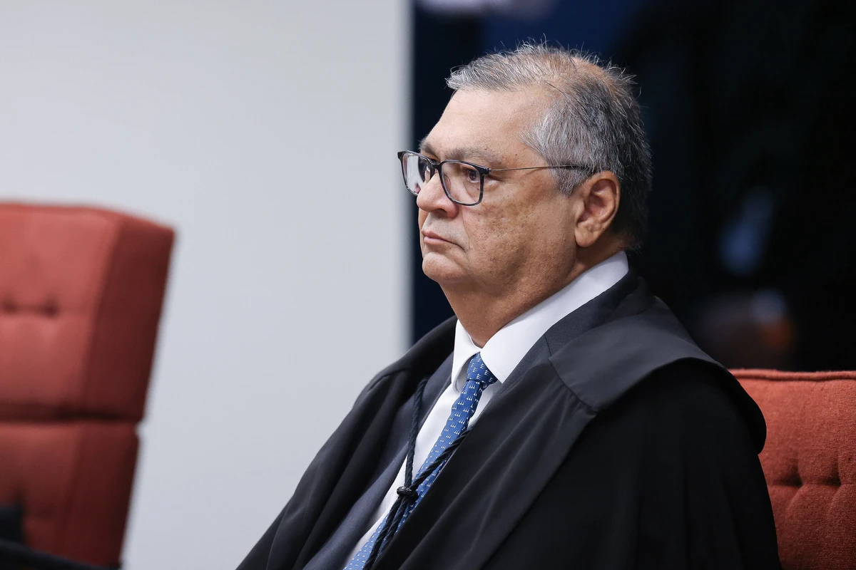 O ministro Flávio Dino, do Supremo Tribunal Federal (STF), durante primeiro dia de julgamento do ex-presidente Jair Bolsonaro (PL) e mais 7 réus no STF por trama golpista por Antonio Augusto/ STF