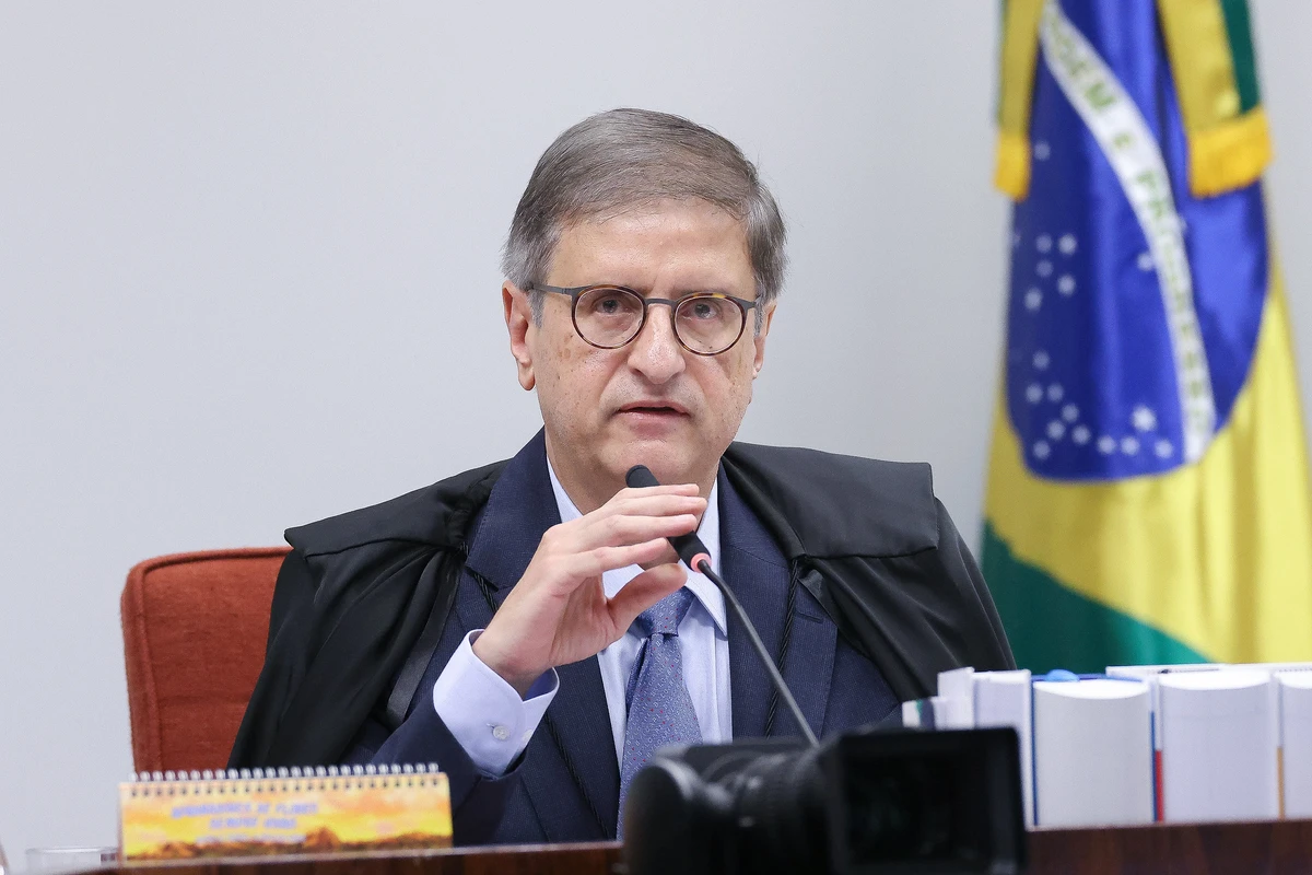O procurador-geral da República, Paulo Gonet, durante julgamento do ex-presidente Jair Bolsonaro por Antonio Augusto/ STF