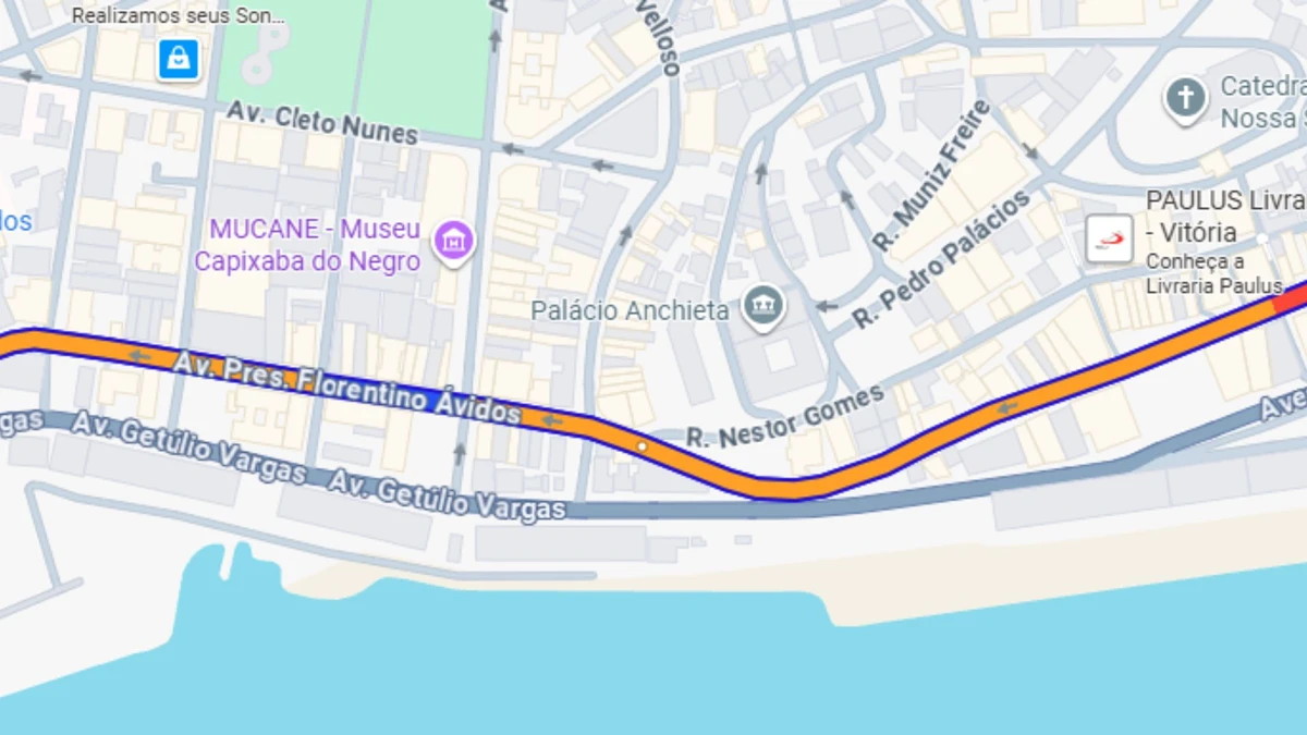 Trânsito no Centro de Vitória